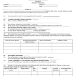 Blank Affidavit Of Heirship Form Free Download