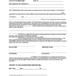 Broward County Affidavit Of Defense Form 2022 PrintableAffidavitForm