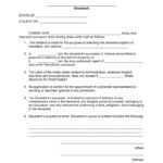Download Free Blank Small Estate Affidavit Form Form Download