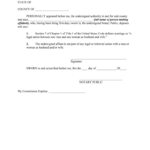 Fill Edit And Print Affidavit As To Marital Status Single Form