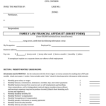 Fillable Online Pasco County Financial Affidavit Short Form Fax Email