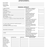 Financial Affidavit New Hampshire Judicial Branch Free Download