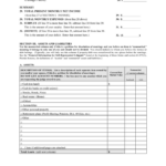 Florida Family Law Financial Affidavit short Form In Word And Pdf