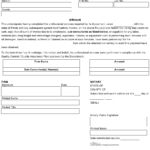 Form BDE2357 Download Fillable PDF Or Fill Online Affidavit Of