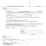 Form Dr 312 Affidavit Of No Florida Estate Tax Due With Instructions