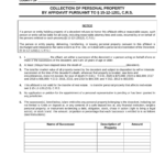 Free Colorado Small Estate Affidavit Form JDF 999 PDF EForms