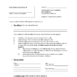 Free Oregon Small Estate Affidavit Form PDF Word