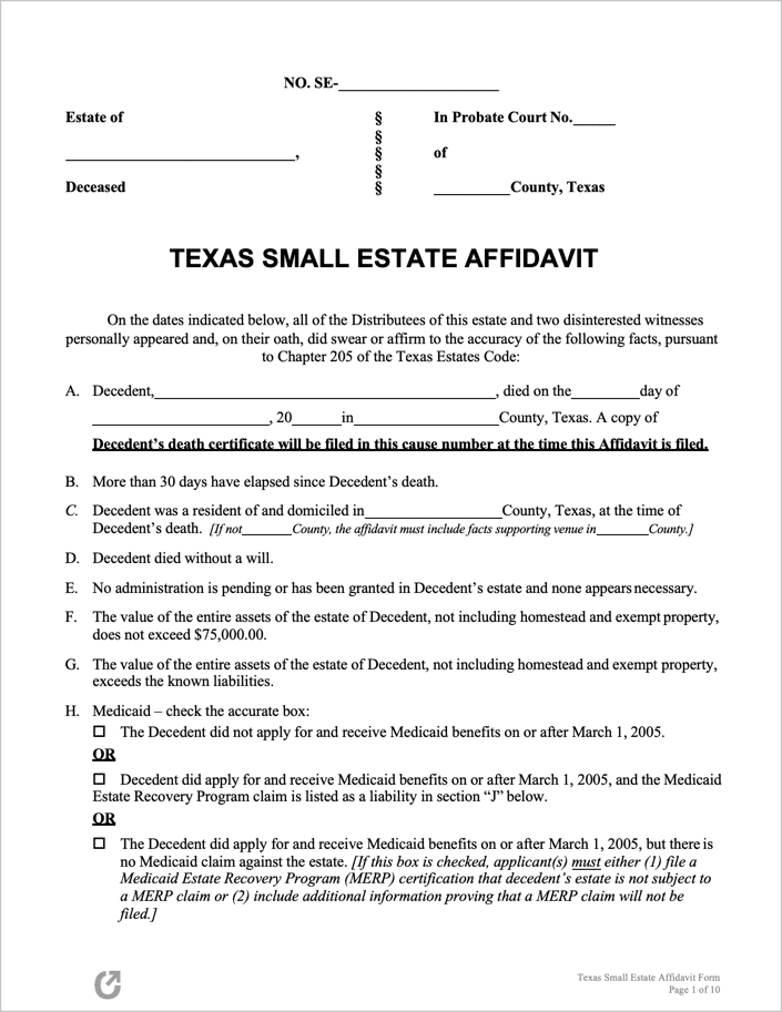 small-estate-affidavit-forms-texas-2023-printableaffidavitform