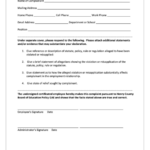 Henry County Board O F Education Certificated Employe E Complaint Form
