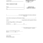 NC Affidavit Of Parental Consent 2020 2021 Fill And Sign Printable