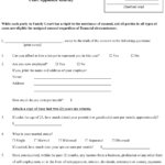 New York Financial Affidavit In Support Of Request For A Court