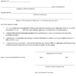 Ohio Registration Affidavit Form Download Fillable PDF Templateroller