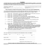 Santa Clara County Transfer Tax Affidavit Fill Online Printable