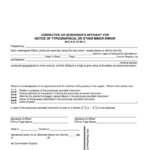 Scrivener s Affidavit Pdf Fill And Sign Printable Template Online