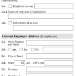 Self Employed Affidavit Of Support Form I 134 K 1 Fiance e Visa