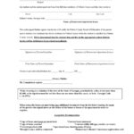 State Of Georgia County Of Fulton Affidavit Of Residence Printable Pdf