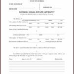 Texas Small Estate Affidavit Form Dallas County Form Resume